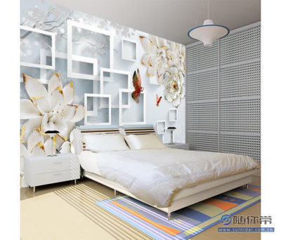 【帝尚大型壁畫3D立體墻紙中式電視背景墻壁紙壁畫客廳自粘無縫墻布工廠】東莞市石排愛尚墻藝制品廠 - 產(chǎn)品庫